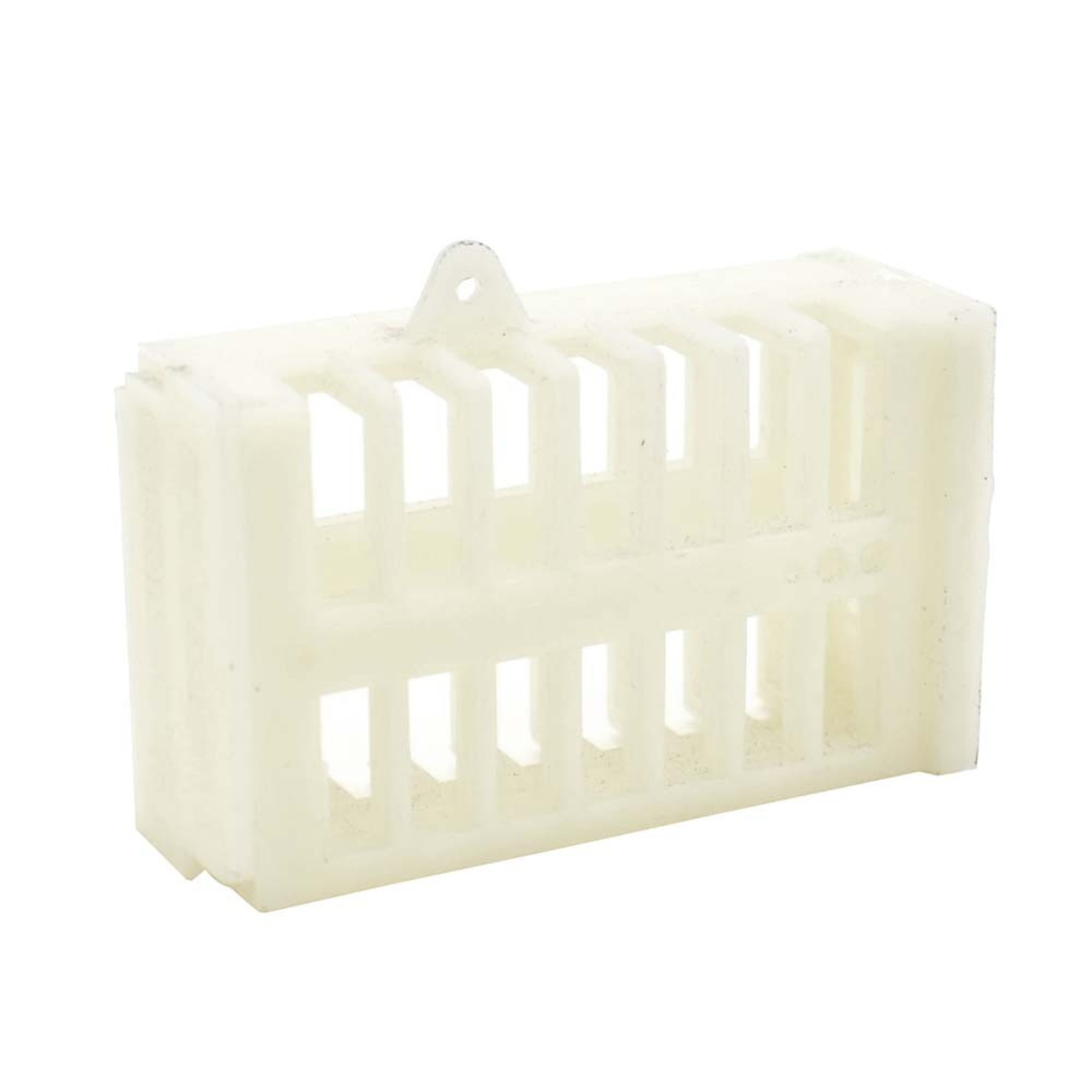 Good Land Bee Supply GLQCAGE-W Beekeeping Queen Bee Cage White Plastic - 2 Inch x 1 Inch x 3/4 Inch